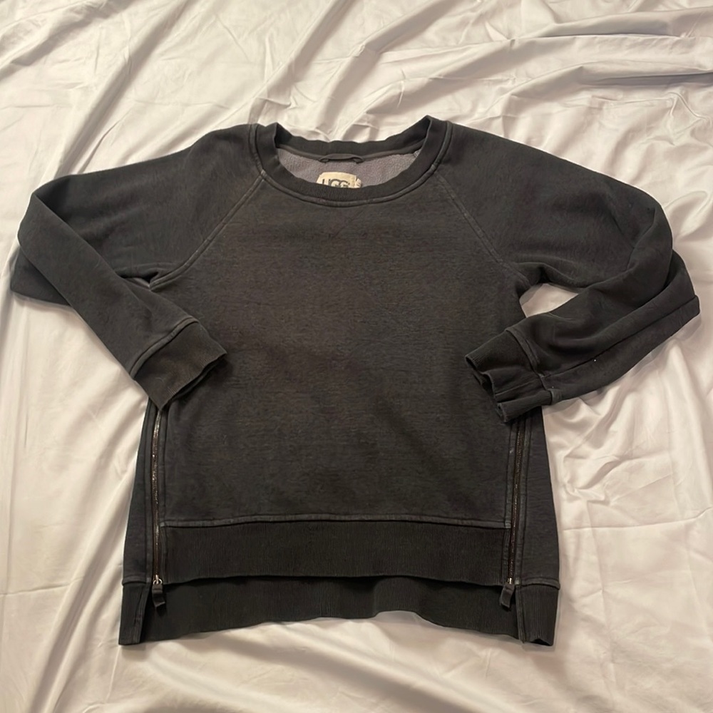 Women’s Ugg Crew Neck Sweater Dark Steel Blue/Grey Size Medium
